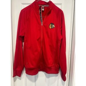 Chicago Blackhawks Levelwear Jacket Red NHL Kids Full‎ Zip